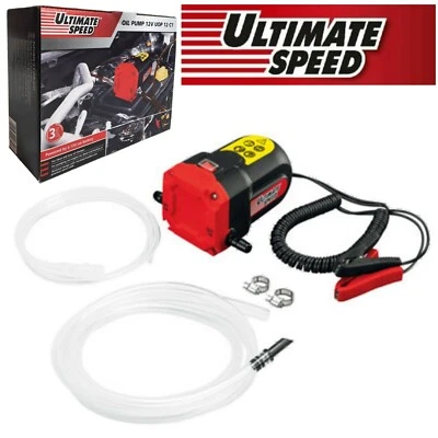 ULTIMATE SPEED Oil Pump Electric Drain Extraction Engine Oil 12V 60W - Image 1 of 4