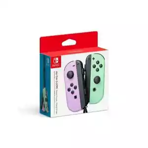 Offizielle Nintendo Marke Nintendo Switch Joy-Con L/R - Pastell Lila/Pastellgrün - Bild 1 von 2