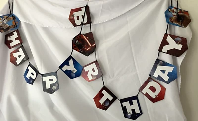 Lote de 2 banners de feliz cumpleaños de Star Wars Foto 1 de 4