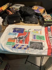 Vtg Made In Usa Jurassic Park Pillow Case 1992 - Picture 1 of 9