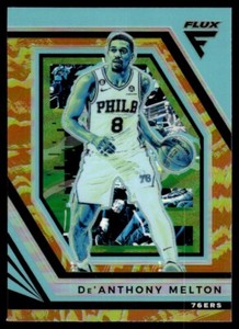 2022-23 Flux Sunrise #75 De'Anthony Melton Philadelphia 76ers