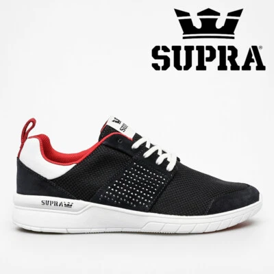 Zapatillas Supra Scissor Para Correr Skate Casual - Marino / Rojo / Blanco NUEVO - Imagen 1 de 4
