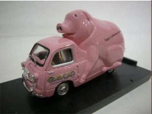 Brumm 1/43 FIAT 600 MULTIPLA 1960 SAGIP MANGIMI Maialino Piggy Miniminiera Car - Picture 1 of 2