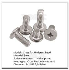 M2 M2.5 M3 M4 Silvery Phillips Flat Head Small electronic screw for notebook