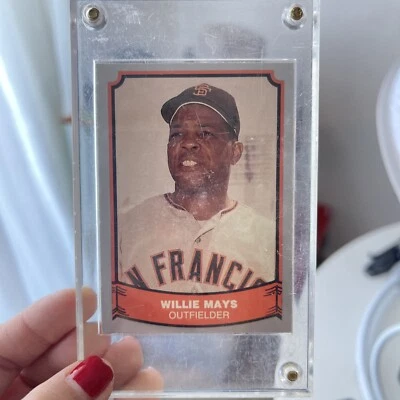 Pacific Legends Willie Mays #24 1988 Gigantes de San Francisco en muy buena condición Foto 1 de 4