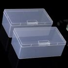 Transparent Plastic Storage Box, Perfect for Bank Cards, Beads, and Crafts