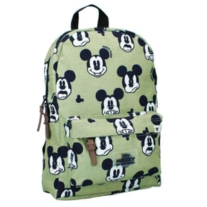 Kinder Rucksack Grün | Micki Maus | Mickey Mouse | 33 x 25 x 10 cm - Bild 1 von 6
