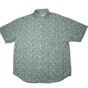 Vintage Gotcha Surf Shirt Men’s M Made in Brazil 100% Cotton Geometric Print - Picture 1 of 8