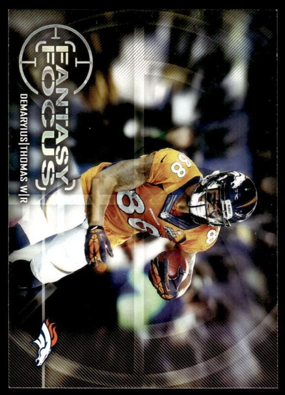 2014 TOPPS DEMARYIUS THOMAS FF-DT MINT FANTASY FOCUS FOOTBALL DENVER BRONCOS - Image 1 of 2