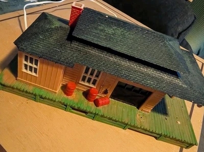 HO Scale Tyco Train Stations. As Is Shown  - Image 1 of 4