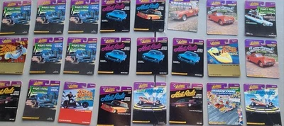 Johnny Lightning Frightening Hot Rod Speed Racer Unused Package Back Lot 31 RARE - Image 1 of 4