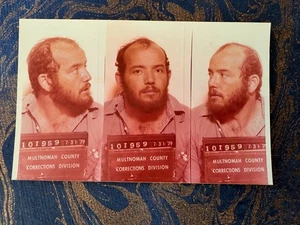 1979 COLOR PHOTO MUGSHOT  PORTLAND OREGON  W/NEG MULTINOMAH DRUNK DRIVER - Picture 1 of 5