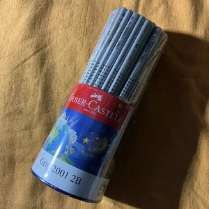 NEW 72x 2B Faber-Castell Triangular GRIP 2001 Pencils Triangle 11-317073 BULK - Picture 1 of 4