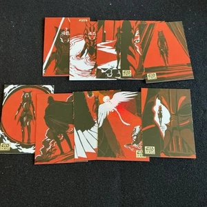 2018 Topps Star Wars Galaxy Juego de inserciones completo "Journey of Ahsoka" #1 - 10 - Imagen 1 de 2