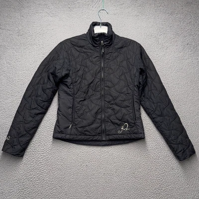 Chaqueta K2 para mujer XS negra acolchada cremallera completa esquí snowboard senderismo aire libre nieve Foto 1 de 4