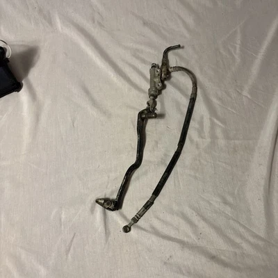 XR600R HONDA 1997 XR 600 R 97 PALANCA FRENO TRASERO y cilindro maestro/línea freno Foto 1 de 4