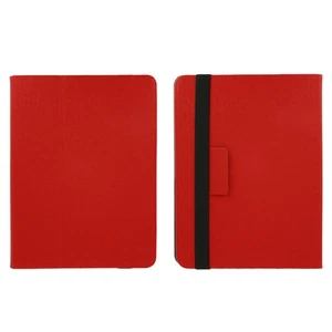 Funda Tablet 10'' Solapa Ganchos Soporte teclado y vídeo - Rojo - Imagen 1 de 6