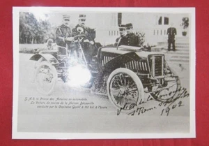 Nr. 4159 / Foto Rückzug Rennwagen DECAUVILLE 1902 - Bild 1 von 1