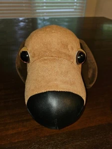 Peluche The Dog Artlist Collection Dachshund 2002 cabeza grande nariz - Imagen 1 de 3