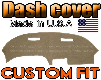 SE ADAPTA A CHEVROLET CAMARO 1970-1978 CUBIERTA DE TABLERO ALFOMBRILLA TABLERO PAD / BEIGE  Foto 1 de 4