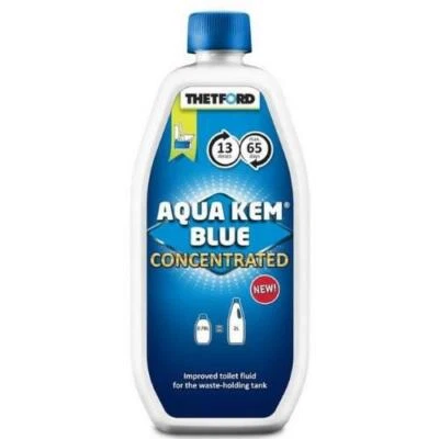 DISGREGANTE AQUA KEM BLUE CONCENTRATO 0,78 ML PER WC PORTATILE IDEALE PER CAMPER - Immagine 1 di 2