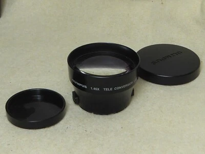 OLYMPUS 46mm fits  43mm 41mm 1.45X  TELE CONVERSION LENS  converter tele photo - Image 1 of 4