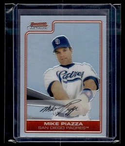 Bowman 2006 cromo refractor #86 Mike Piazza 242/250 Padres de corte - Imagen 1 de 2