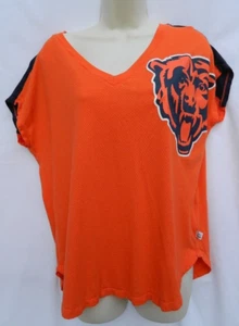 Camicia Touch by Alyssa Milano Detroit Tigers Donna Large Arancione/Blu S/S - Foto 1 di 10