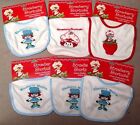 Set of 3 Cloth Strawberry Shortcake Bibs (3) different) or (3) the same NEW