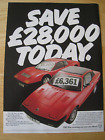 TR7 TRIUMPH THE EXCITING CAR YOU CAN AFFORD  1980 ADVERT A4 SIZE FILE 17
