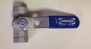 Nibco 1/2" Stainless Steel SS Ball Valve CF8M, 2000 WOG T-560-S6-66 - Picture 1 of 4