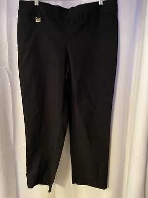 Pantalones elásticos negros para mujer Ingredientes - Talla 18W Foto 1 de 3