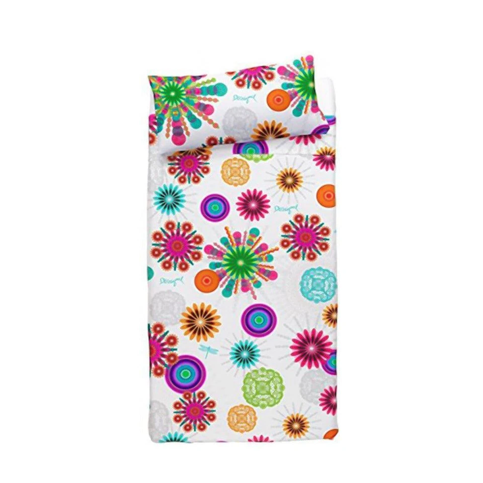 Desigual Parure Lenzuola per Letto Singolo 1 Piazza Moon S60 - Immagine 1 di 1