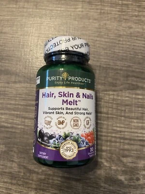 Productos de pureza para derretir cabello, piel y uñas 30 pestañas disolventes sabor limonada bayas Foto 1 de 4