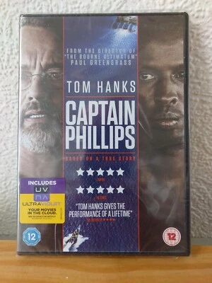Captain Phillips DVD Tom Hanks 2013 New and Sealed - Image 1 of 2