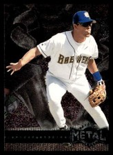 1996 Metal Universe 69 Jeff Cirillo   Milwaukee Brewers  Baseball Card