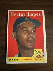 1958 Topps - #155 Hector Lopez - Picture 1 of 3