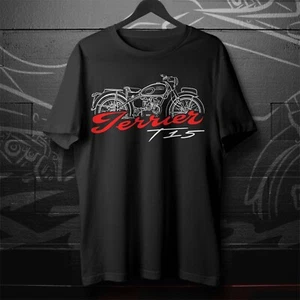 Triumph T15 Terrier 1952-1956 T-Shirt, Motorcycle Tee Shirt for Vintage Riders - Picture 1 of 4