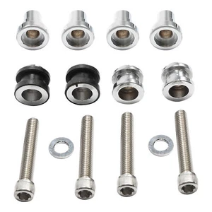 Sissy Bar Luggage Rack Docking Hardware Kit Fit For Harley Softail Fat Bob 18-23 - Picture 1 of 5