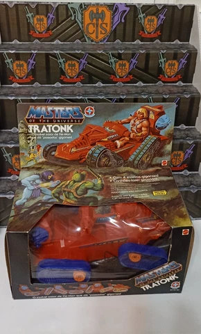 Tratonk ATTACK TRAK Estrela Brazil 80's MOTU - HE-MAN SKELETOR MERMAN not Mattel Cover