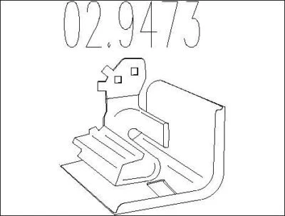 BUTéE éLASTIQUE (SILENCIEUX) RENAULT SCÉNIC II 1.5 DCI,1.6,MEGANE II 1.5 DCI - Photo 1/2