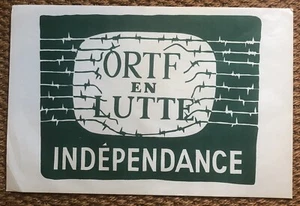 AFFICHE MAI 68 (ORTF EN LUTTE - INDEPENDANCE) - Picture 1 of 1