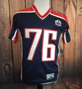 Steve Barrys Citywide AMERICA 76 Reversible Sports Jersey 18-20 Blue Red White - Picture 1 of 10