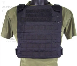 Grey Ghost Gear Minimalist MOLLE Plate Carrier - black - NO ARMOR - Picture 1 of 3