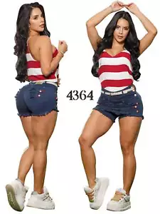 Kolumbianischer Butt Lifting Shorts Rock - Bild 1 von 5