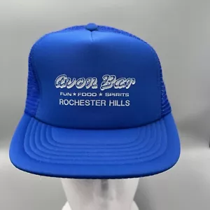 VTG Designer Award Headwear Avon Bar Rochester Hills Trucker Hat, Adjustable Cap - Picture 1 of 9