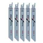 Bosch Recip Sabre Blades S922bf For Metal Pack Of 5 2608656014