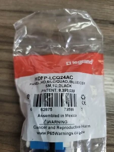 Legrand HDFP-LCQ24AC (High Density SM LC Couplers) - Picture 1 of 5