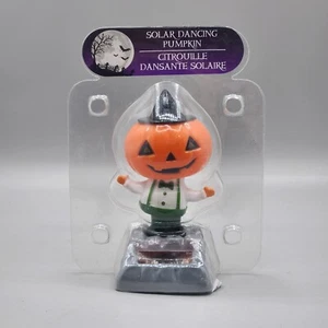 Solar Dancing Halloween Pumpkin Jack o Lantern Decoration - Picture 1 of 5