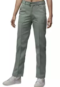 NWT $110 Air Jordan Womens Woven Pants Jade Green FN5446-304 XS - Picture 1 of 7